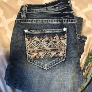 Bootcut rock n roll jeans. Brand new never worn
